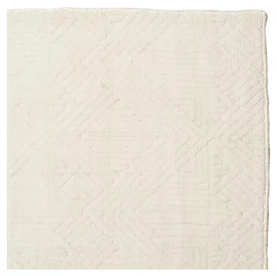 Pre-owned Schumacher Ravenna Rug In Eggshell 11x15' In Sand