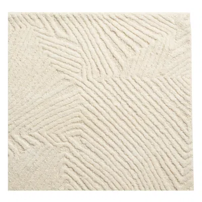 Pre-owned Schumacher Rimini Rug In Parchment 6x9' In Sand