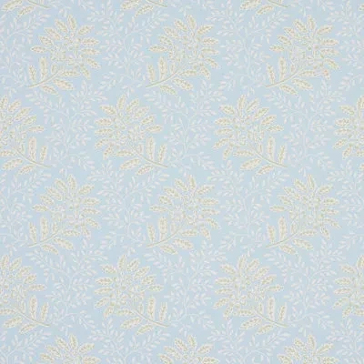 Schumacher Secret Garden Wallpaper In Light Blue