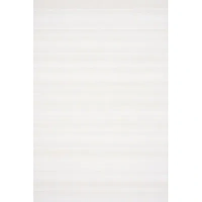 Schumacher Shaded Silk Vinyl Wallpaper In Alabaster