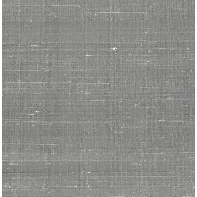 Schumacher Shijin Silk Wallpaper In Gray