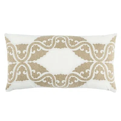 Schumacher Siljan Pillow In Ivory