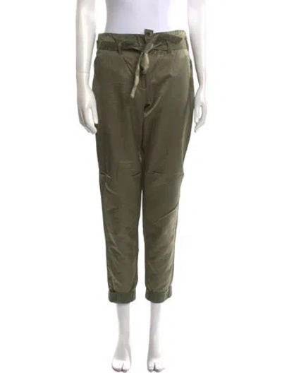 Pre-owned Schumacher Skinny Leg Pants In Green