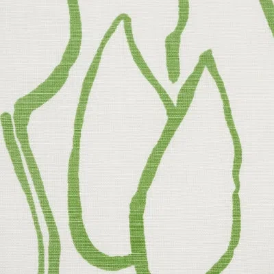 Schumacher Solandra Vine Fabric In Leaf