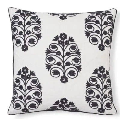 Schumacher Talitha Pillow In Black