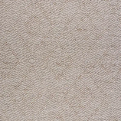 Schumacher Tortola Linen Paperweave Wallpaper In Natural