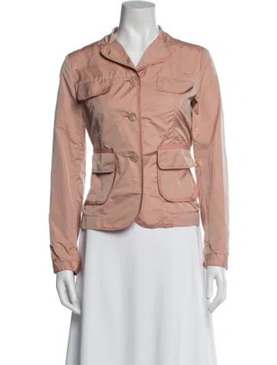 Pre-owned Schumacher Utility Jacket W/ Tags In Pink