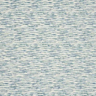 Schumacher Walker Cotton Blend Fabric In Blue