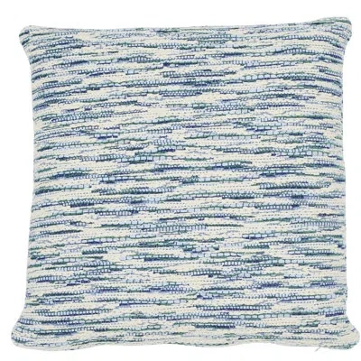 Schumacher Walker Pillow In Blue