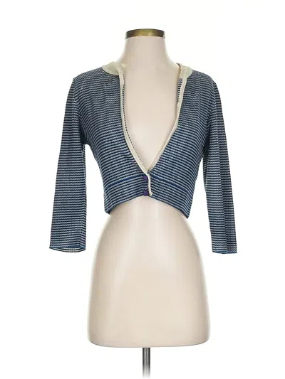 Pre-owned Schumacher Wool Cardigan Sweater In Black