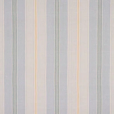 Schumacher X A Rum Fellow Scoop Hand Woven Stripe Fabric In Black
