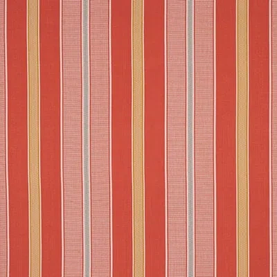 Schumacher X A Rum Fellow Scoop Hand Woven Stripe Fabric In Parasol