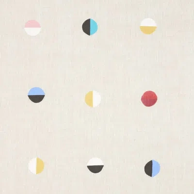 Schumacher X Caroline Z Hurley Joshua Tree Fabric In Natural Moons