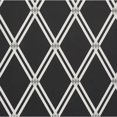 Schumacher X David Oliver Asolo Wallpaper In Charcoal