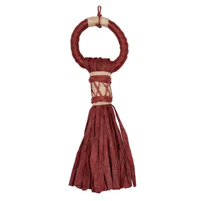 Schumacher X Johanna Ortiz Broom Tassel In Cayenne