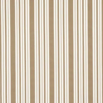 Schumacher X Mark D. Sikes Markie Stripe Fabric In Neutral