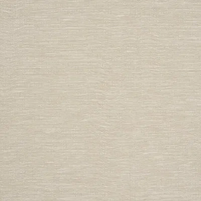 Schumacher X Patterson Flynn Linen Plissé Wallpaper In Beige