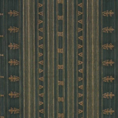 Schumacher X Patterson Flynn Nima Embroidered Cotton Linen Fabric In Multi