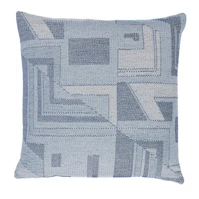 Schumacher Zsuzsa Pillow In Blue