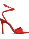 Schutz Sandals In Red Leather