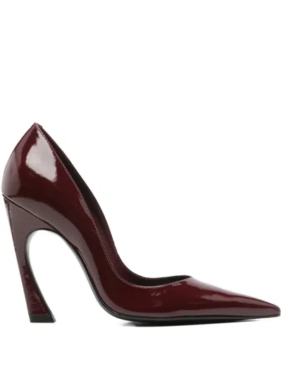 Schutz 110mm Lexi Pumps In Burgundy