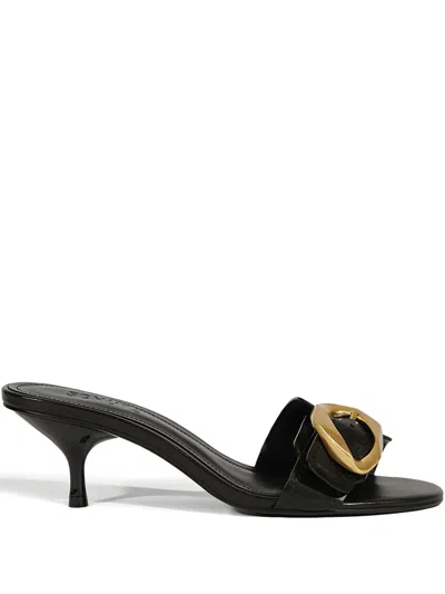 SCHUTZ 50 MM OLGA BUCKLE-DETAIL SANDALS