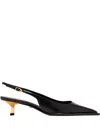 Schutz 50mm Scarpin Slingback Pointed-toe Pumps In Multi