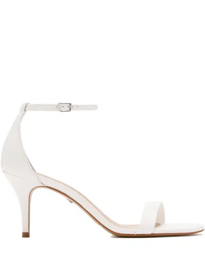 Schutz 75mm Ankle-strap Heeled Sandals In White