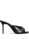 Schutz Slipper-mule In Black Leather