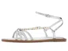 Schutz Adele Glam Flat In Metallic