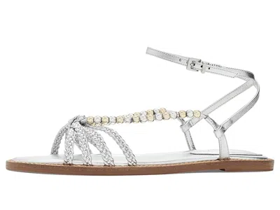 Schutz Adele Glam Flat In Metallic
