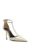 Schutz Allure Pointed Toe T-strap Pump