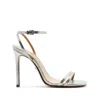 Schutz Women's Altina High Stiletto Sandals In Silver