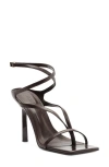 Schutz Amalfi Ankle Strap Sandal In Brown