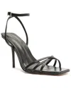 SCHUTZ SCHUTZ AMELIA SQUARE LEATHER SANDAL