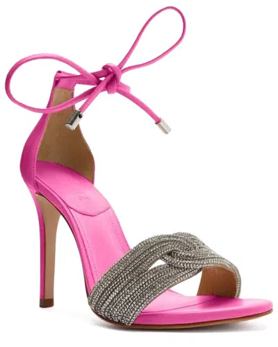 Schutz Andy Leather Sandal In Pink