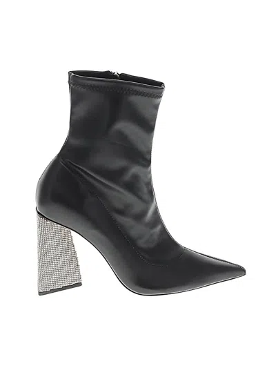 Pre-owned Schutz Ankle Boots In Black