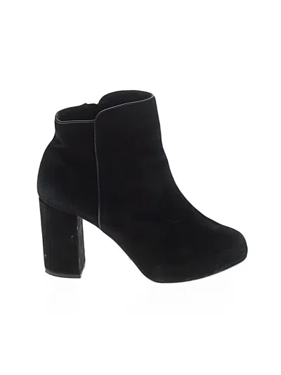 Pre-owned Schutz Ankle Boots In Black
