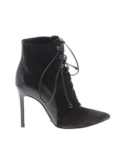 Pre-owned Schutz Ankle Boots In Black