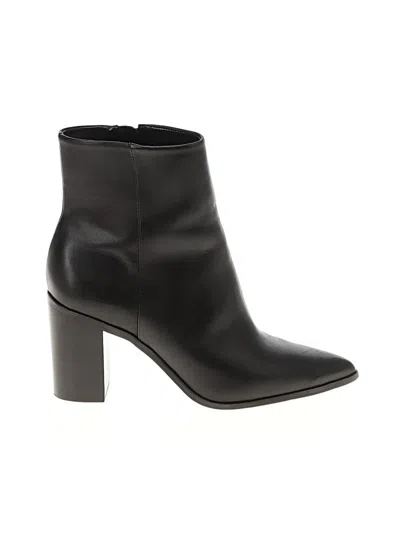Pre-owned Schutz Ankle Boots In Black