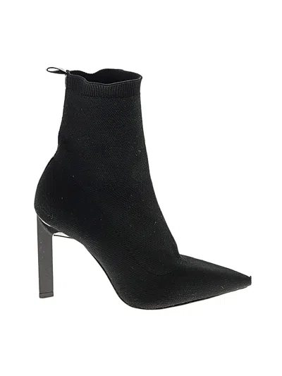 Pre-owned Schutz Ankle Boots In Black