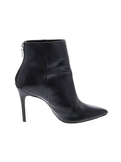 Pre-owned Schutz Ankle Boots In Black