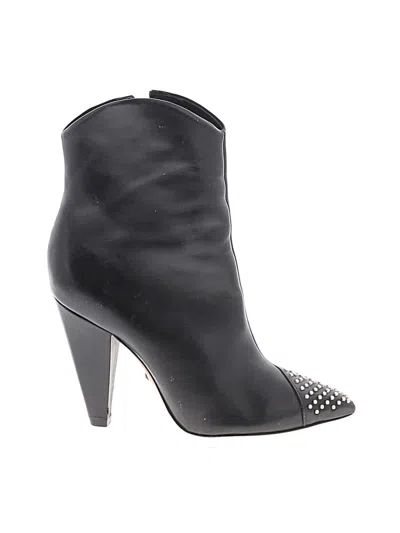 Pre-owned Schutz Ankle Boots In Black