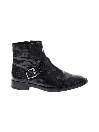 Pre-owned Schutz Ankle Boots In Black