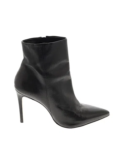 Pre-owned Schutz Ankle Boots In Black