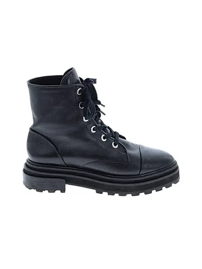Pre-owned Schutz Ankle Boots In Black