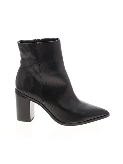 Pre-owned Schutz Ankle Boots In Black
