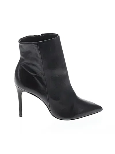 Pre-owned Schutz Ankle Boots In Black