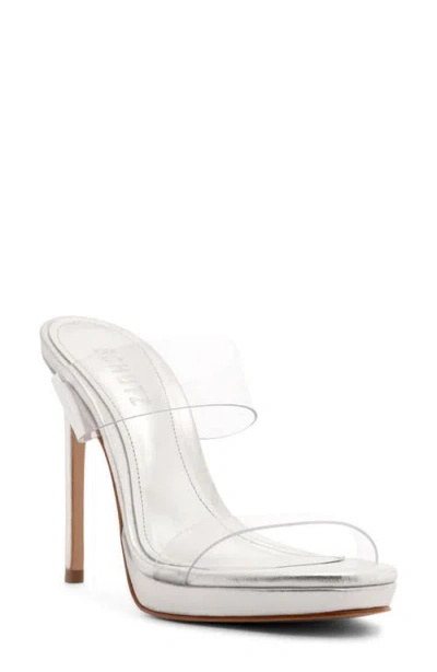 Schutz Ariella Platform Sandal In White