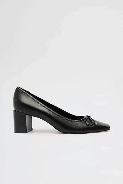 Schutz Arissa Ballet Block Heel In Black, Women's At Urban Outfitters In Black